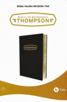 Biblia de Referencia Thompson RVR60 Imitaci�n Piel negro de Editorial Vida