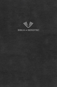Biblia del ministro RVR 1960 negro Sentipiel de Broadman & Holman