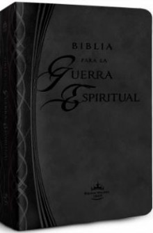 Biblia Reina Valera 1960 para la Guerra Espiritual Imitaci�n cuero color negro de Casa Creacion