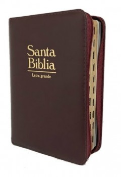 Biblia letra grande Reina Valera 1960 con �ndice Vino