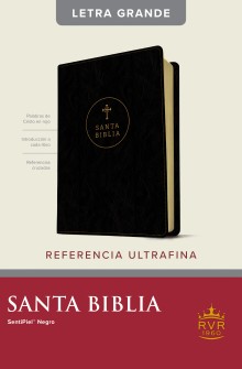 Santa Biblia RVR60, Edici�n de referencia ultrafina, letra grande negro de Tyndale