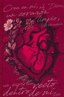 Biblia Reina Valera 1960 letra grande, tapa dura, tamaño manual corazón