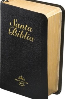 Biblia Reina Valera 1960 de bolsillo negro filo dorado de Reina Valera 1960