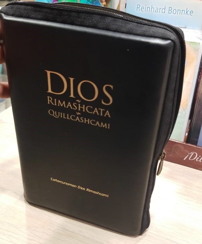 Biblia en Quichua Ca�ar Dios Rimashcata Quillcashcami>