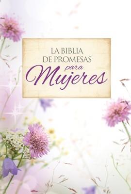 Biblia De Promesas Letra Grande Piel Especial Floral RVR 1960 Cierre