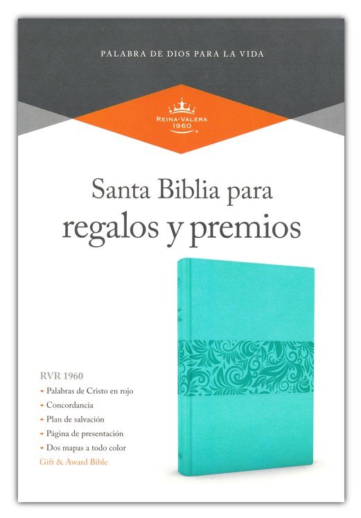 Biblia para Regalos y Premios Turquesa Reina Valera 1960