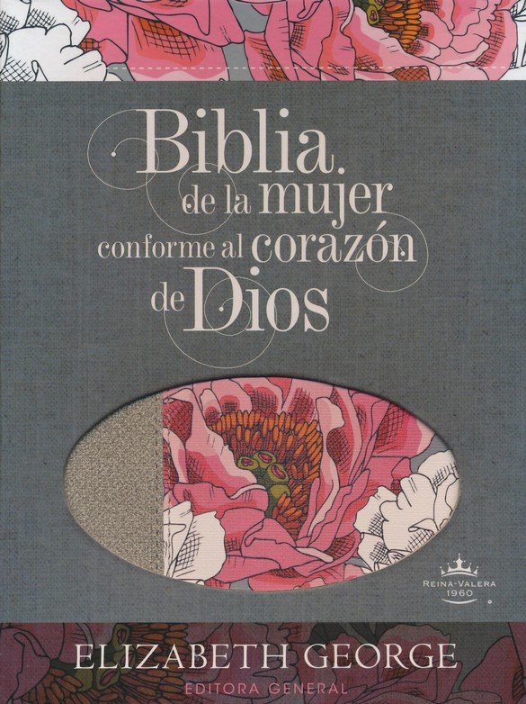 Biblia de la mujer conforme al coraz�n de Dios RVR60 - Flores