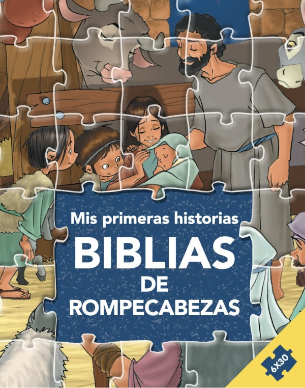 Biblia de niños Rompecabezas: Mis primeras historias