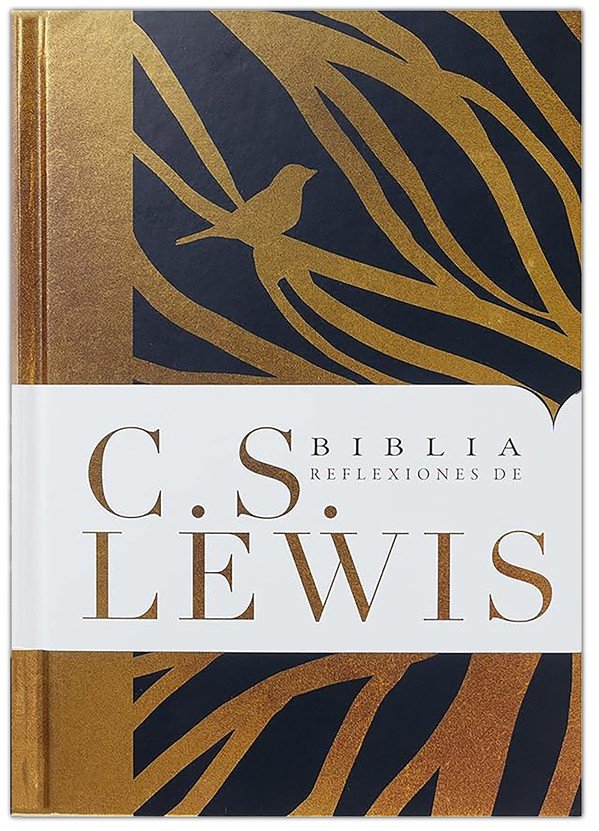 Biblia Reina Valera Revisada Reflexiones de C. S. Lewis Tapa dura Negro>